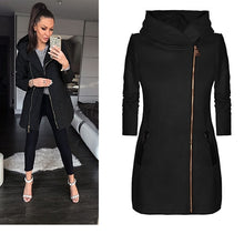 Load image into Gallery viewer, Fashion autumn winter coat women hooded jackets coats outwear plus size casacas para mujer coats and jackets women winter BDR816
